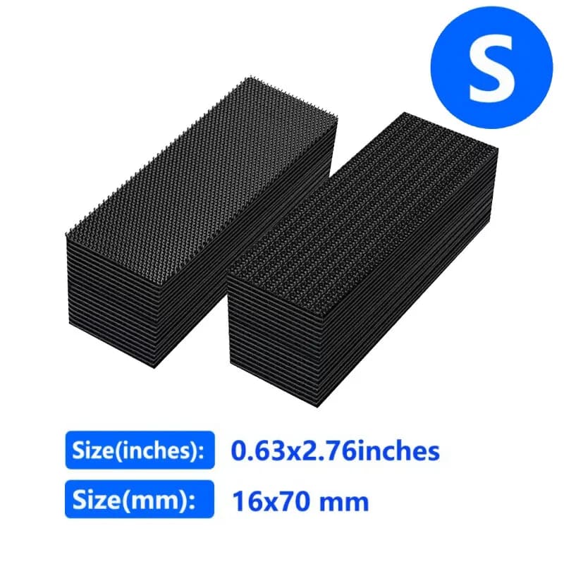 Autocollants de fixation de tapis, ruban adhésif Double face haut, attache auto-adhésive à crochet e