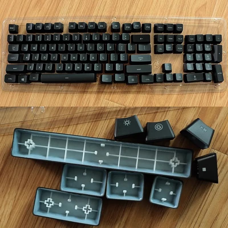 1 jeu de capuchons de touches originaux pour clavier mécanique Logitech G413, avec interrupteurs Rom