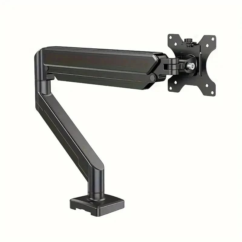 Support de moniteur unique pour écrans 13 "-32", recommandé, bras de moniteur réglable avec pince en