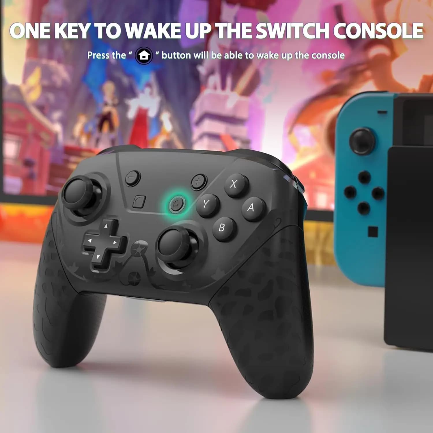 Contrôleur de manette de jeu sans fil pour Nintendo Switch Pro, Compatible avec Switch, prise en cha