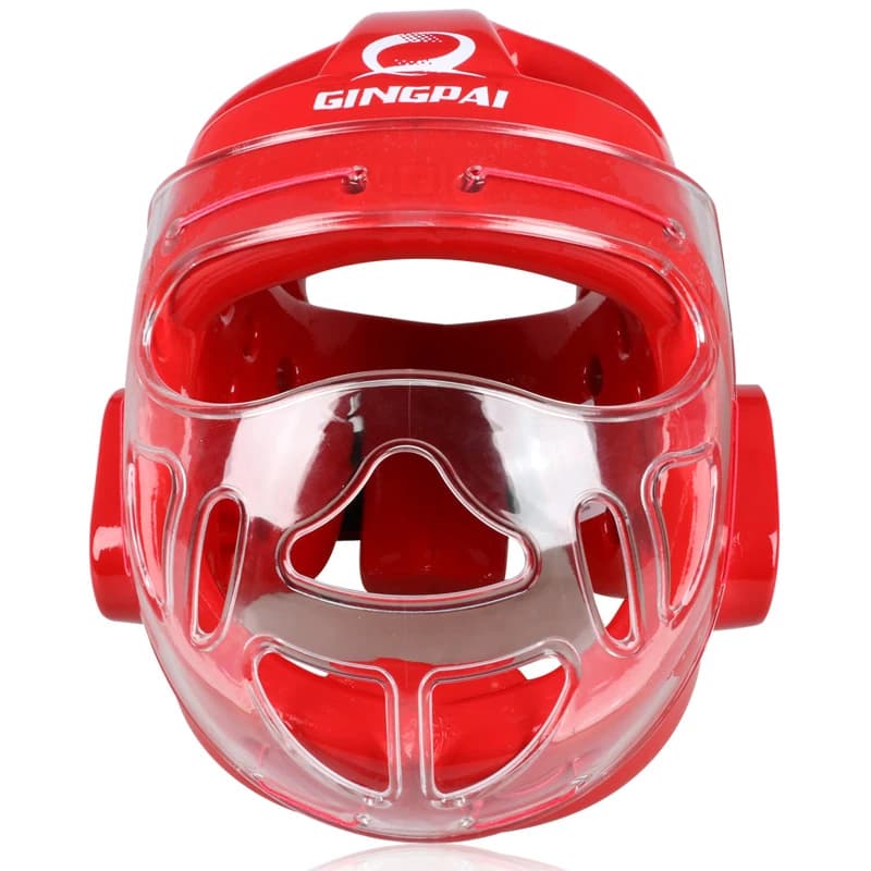 Casque de karaté de protection de tête complète, couvre-chef de Taekwondo MMA Kick Boxing, casque d'