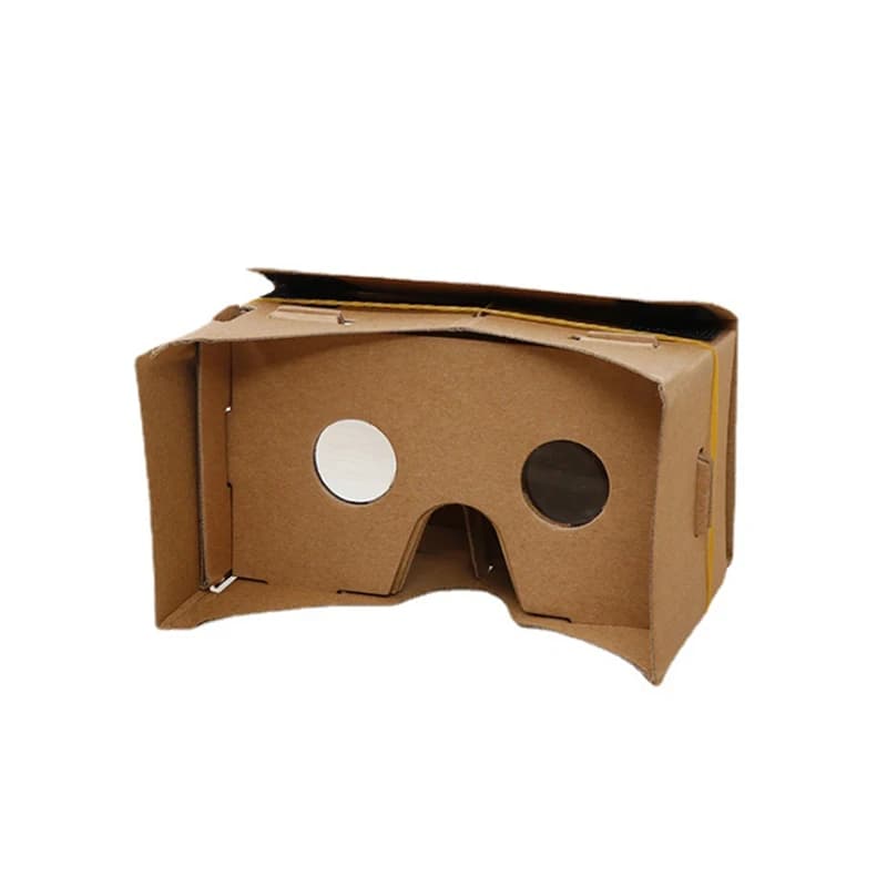 【1 ensemble de lunettes de réalité virtuelle 3D Google Cardboard pour Android, nouveau modèle, trans