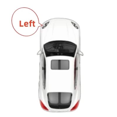 Pour Peugeot 2008 2014 2015 2016 2017 2018 accessoires de voiture produits phares lampe lentille rem