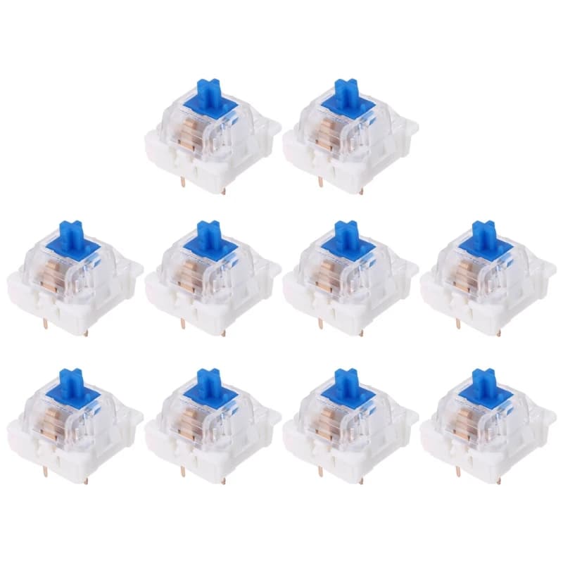 Pièces de rechange pour clavier mécanique, compatible avec Cherry MX Gateron, commutateurs SMD LED,