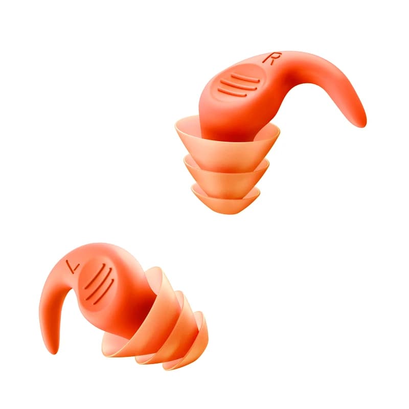 1 paire de bouchons d'oreilles anti-bruit, isolation phonique, Protection d'oreille, pour dormir, na