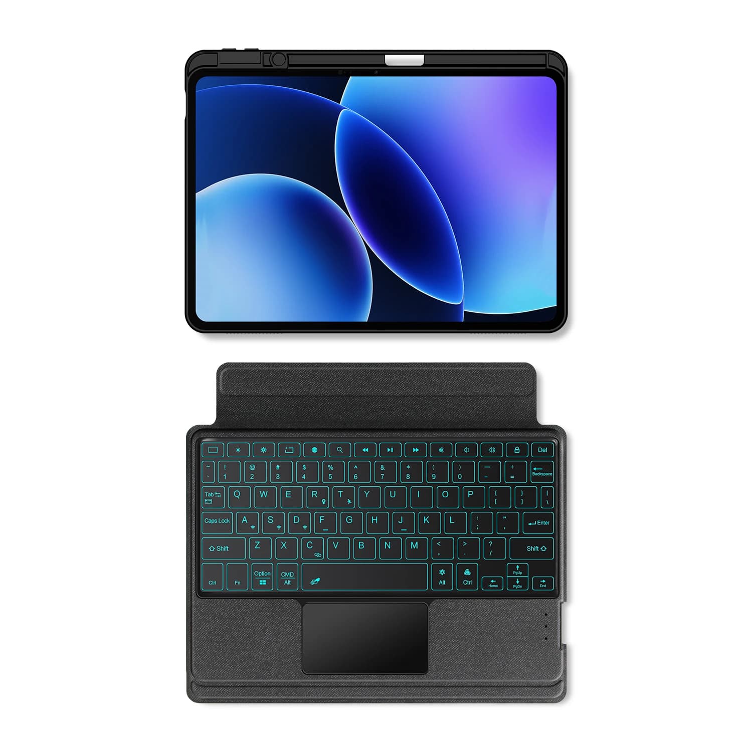 Étui pour clavier magique rétro-éclairé pour tablette Xiaomi Pad 8, Mi Pad 8 7, MiPad 8 8Pro, 11.2 p