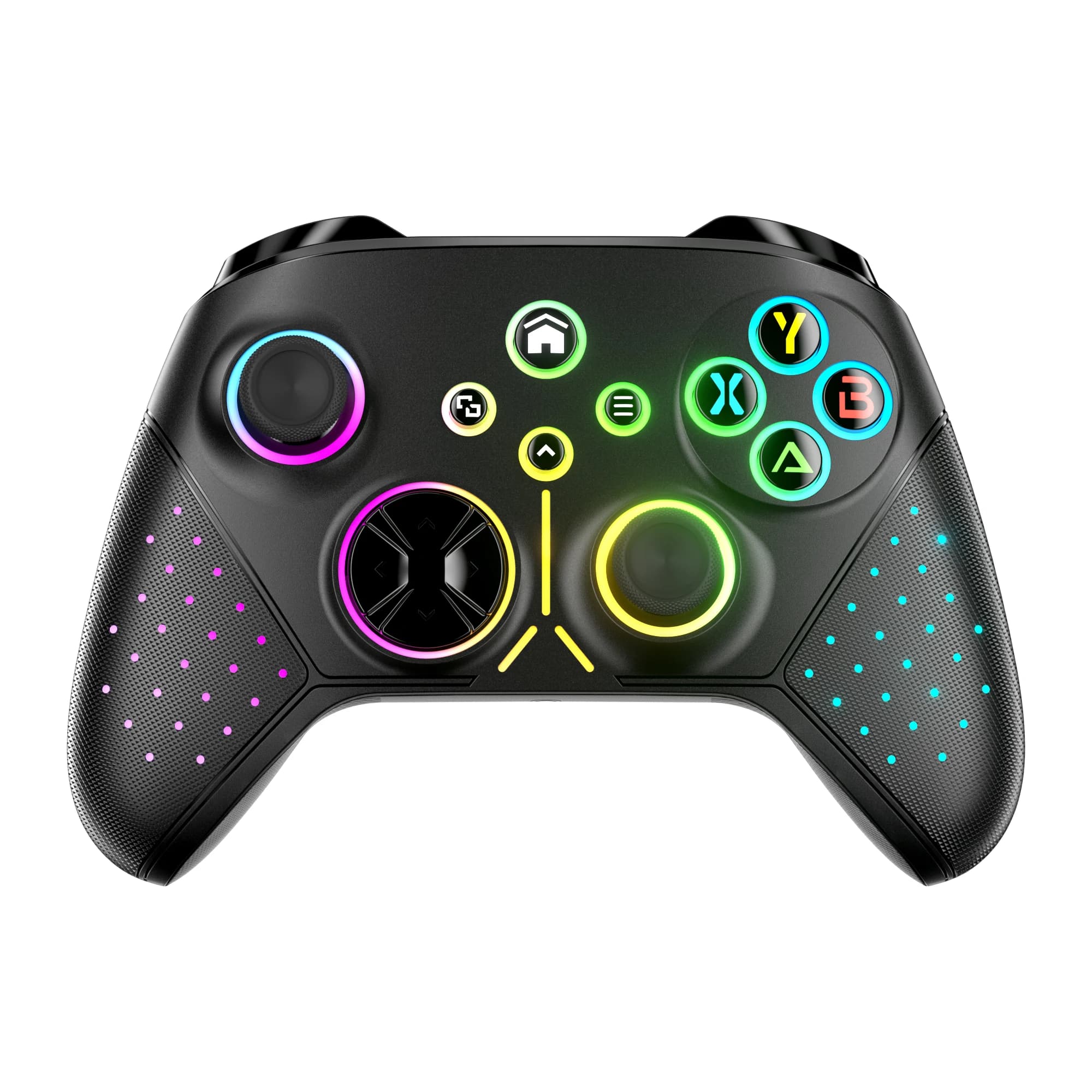 Manette de jeu sans fil, contrôleur de jeu Wifi, lumière LED RGB pour Xbox one Series X/S/PC, foncti