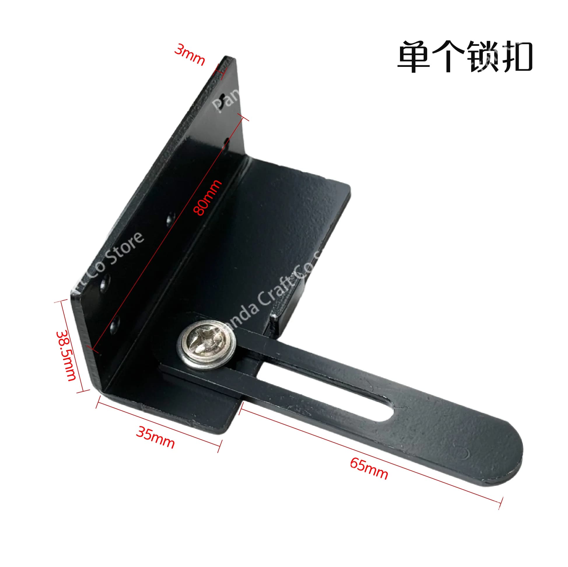 Glissière robuste pour baie vitrée, rail télescopique coulissant pour bureau, accessoires de quincai