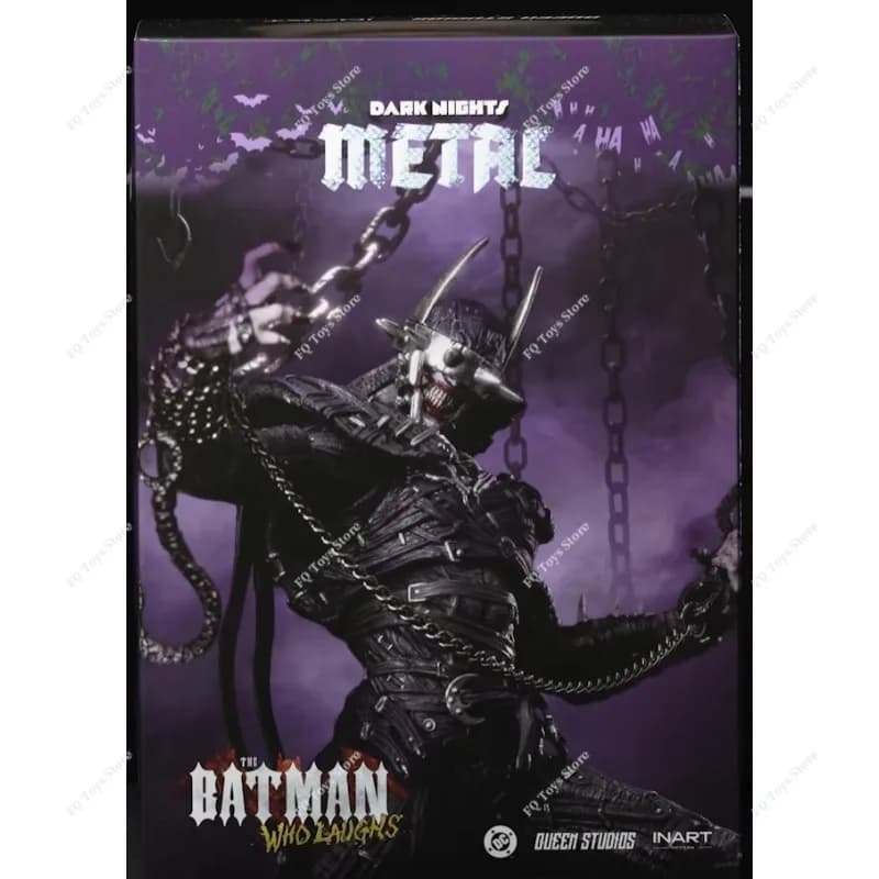 En stock Inart Batman Dark Nights: Metal The Laughing Bat 1/12 Figurine articulée modèle jouet colle
