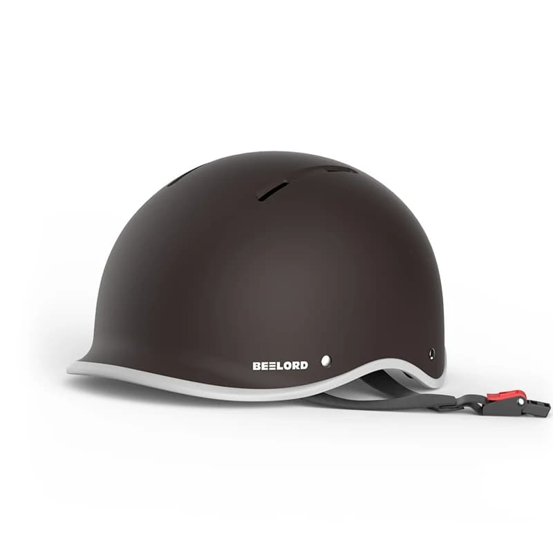 BEELORD-Casque de moto électrique pour adulte, casques de vélo, rétro, léger, réglable, sport