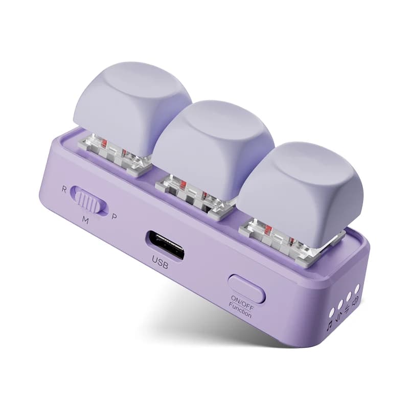 Télécommande Bluetooth multifonctionnelle pour clavier, pour le retournement de pages, les diapositi