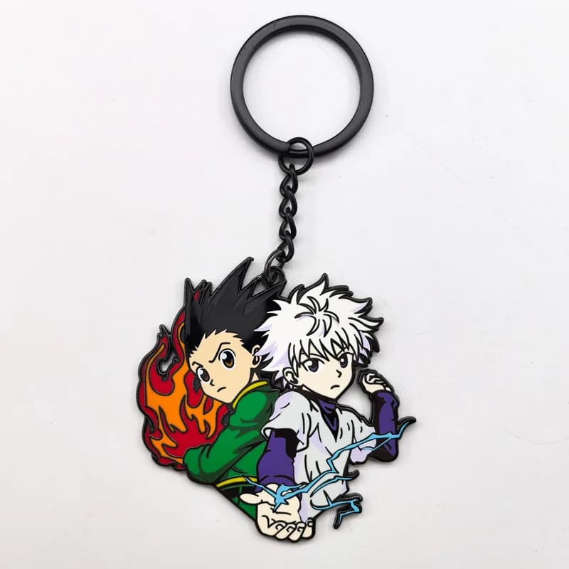 HUNTER × HUNTER acrylique porte-clés modèle Figure Cosplay porte-plaque Topper anniversaire Fans noë
