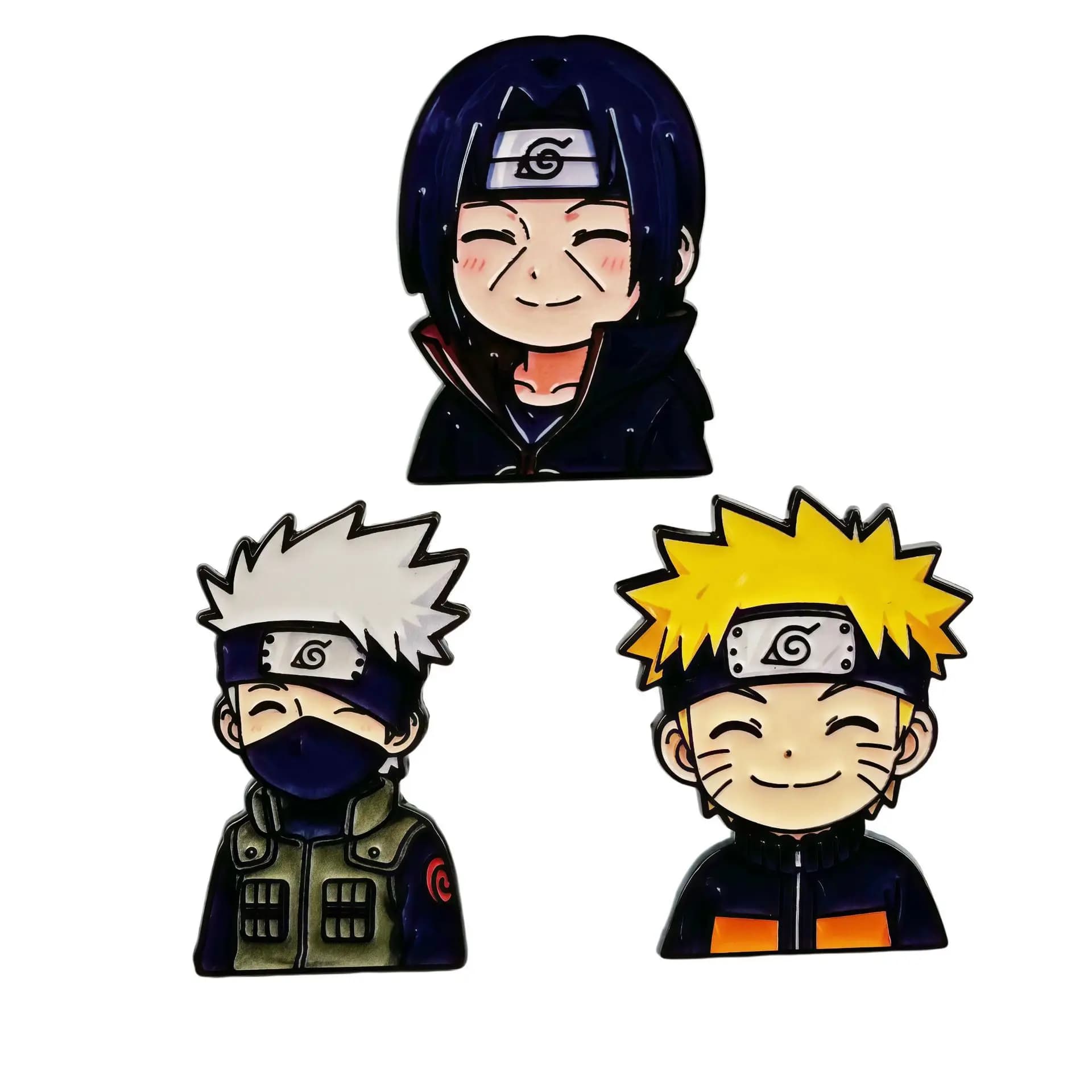 Broche Naruto Anime en Alliage, Badge Créatif, Accessoire Vestimentaire, Médaille, Jouet Mode Y2K