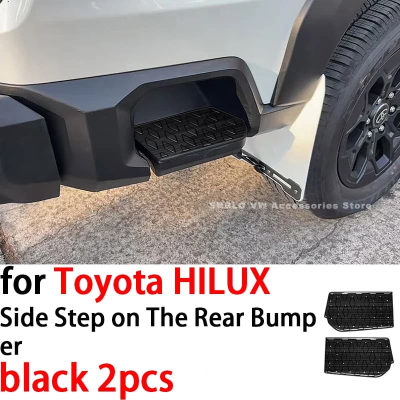 Marchepied latéral pour pare-chocs arrière Toyota HILUX, accessoires extérieurs 2026