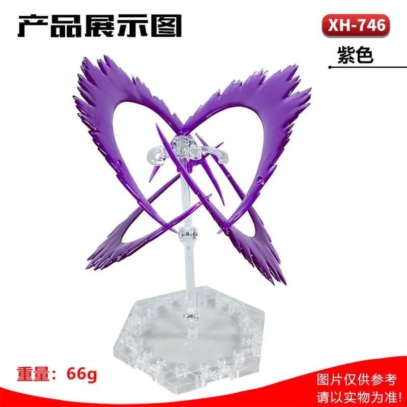 Accessoire de personnage à effet d'aura de combat ultime, composant décoratif pour scène DIY