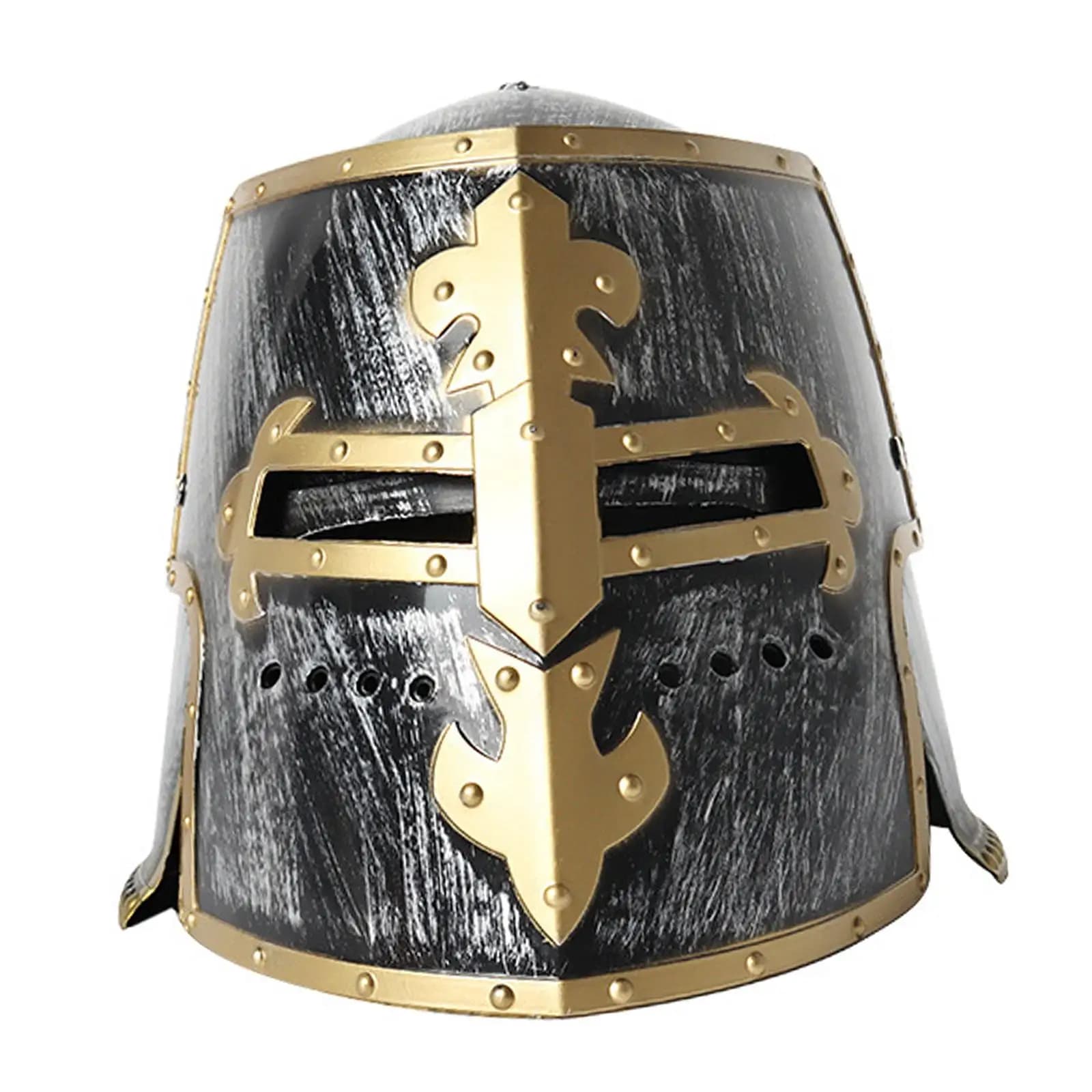 Casque romain samouraï Casque de chevalier romain médiéval pour rassembler Halloween