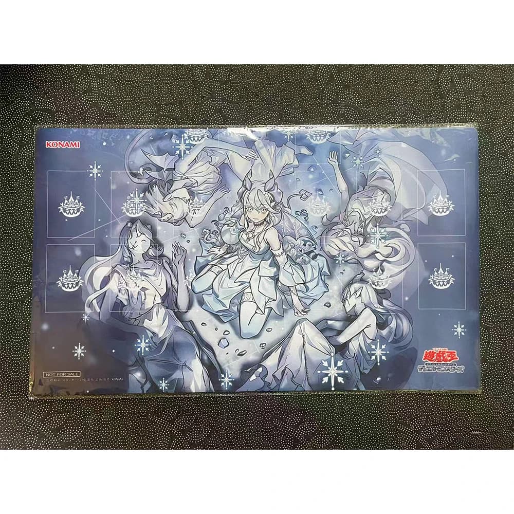 Tapis de jeu Yugioh Labrynth du château d'argent TCG CCG OCG tapis de jeu de cartes à collectionner