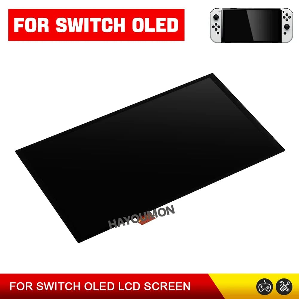 Écran LCD de remplacement d'origine pour console Nintendo Switch OLED, accessoires de jeu