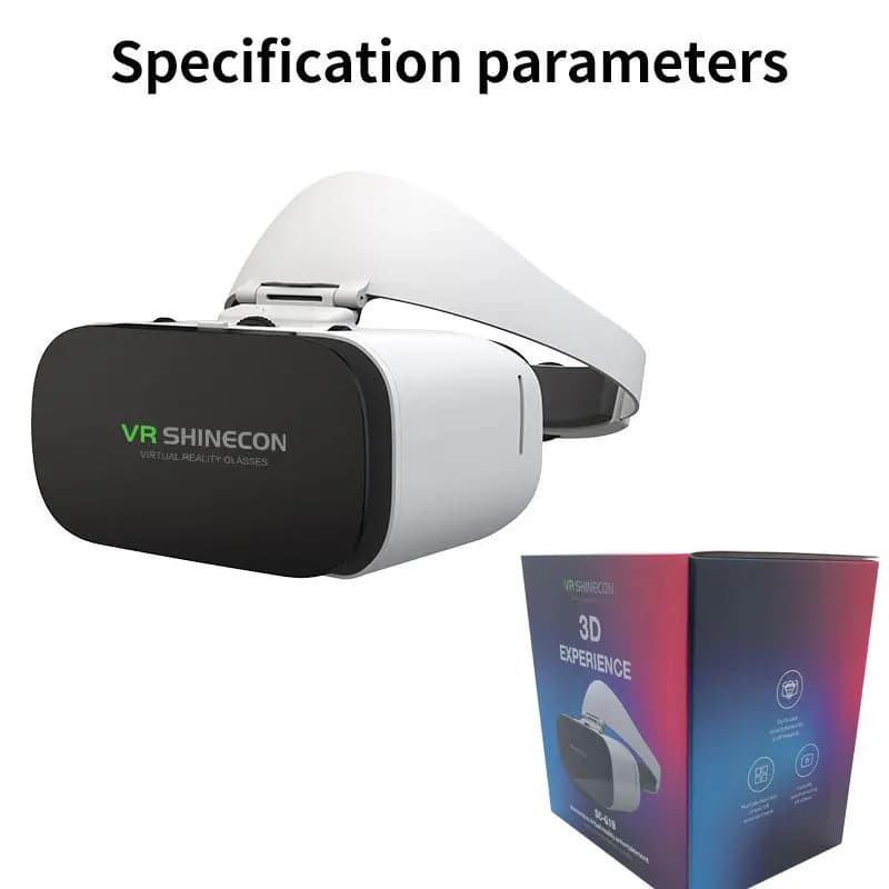 Lunettes VR Shinecon G19 lunettes de réalité virtuelle 3D VR casque en carton Google lunettes virtue