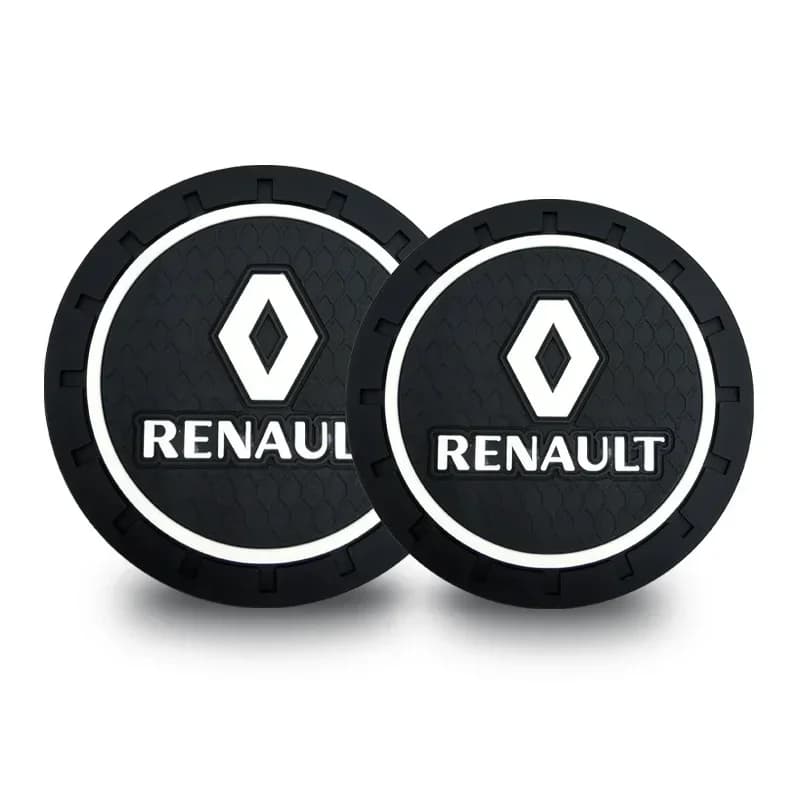 Tapis antidérapant en caoutchouc et Silicone pour voiture, sous-verre en époxy, accessoires de voitu