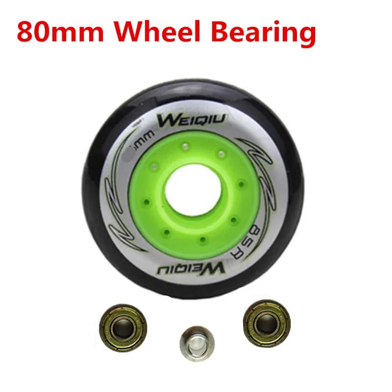 8 pièces/lot patins à roues alignées roues 85A 80 76 72mm pneus Rodas pour FSK Slalom HV haute KSJ W