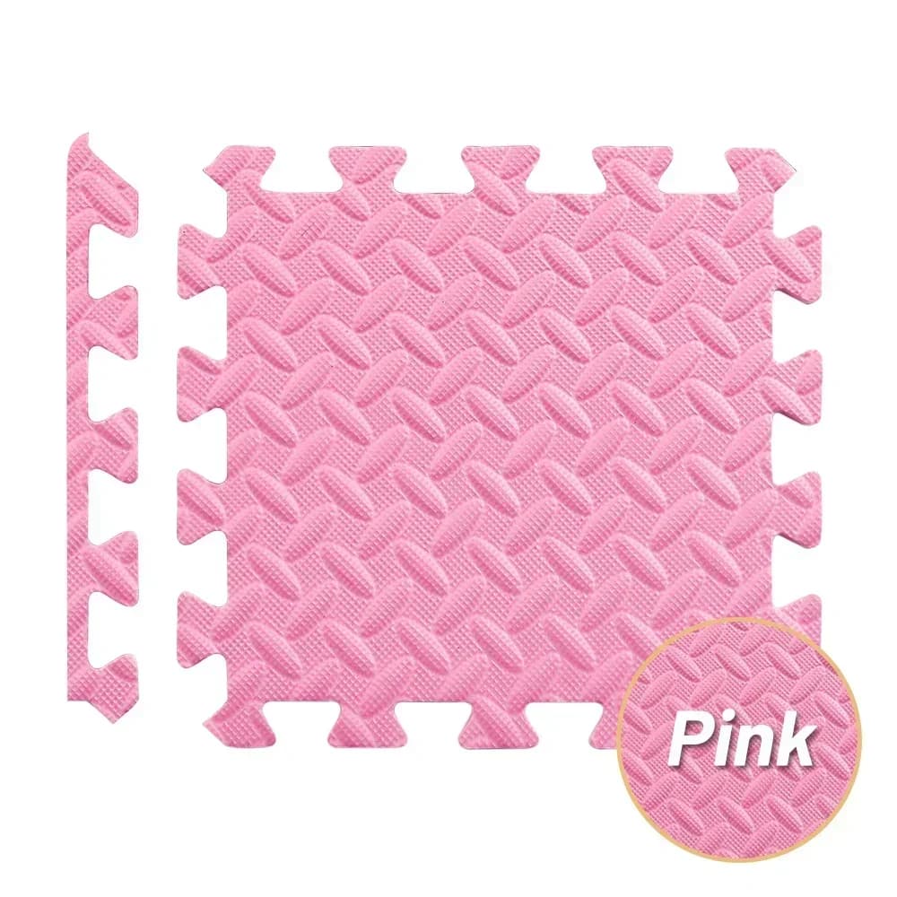 Carreaux de tapis imbriqués en mousse souple 1-20 pièces-tapis de sol Puzzle antidérapants idéaux po