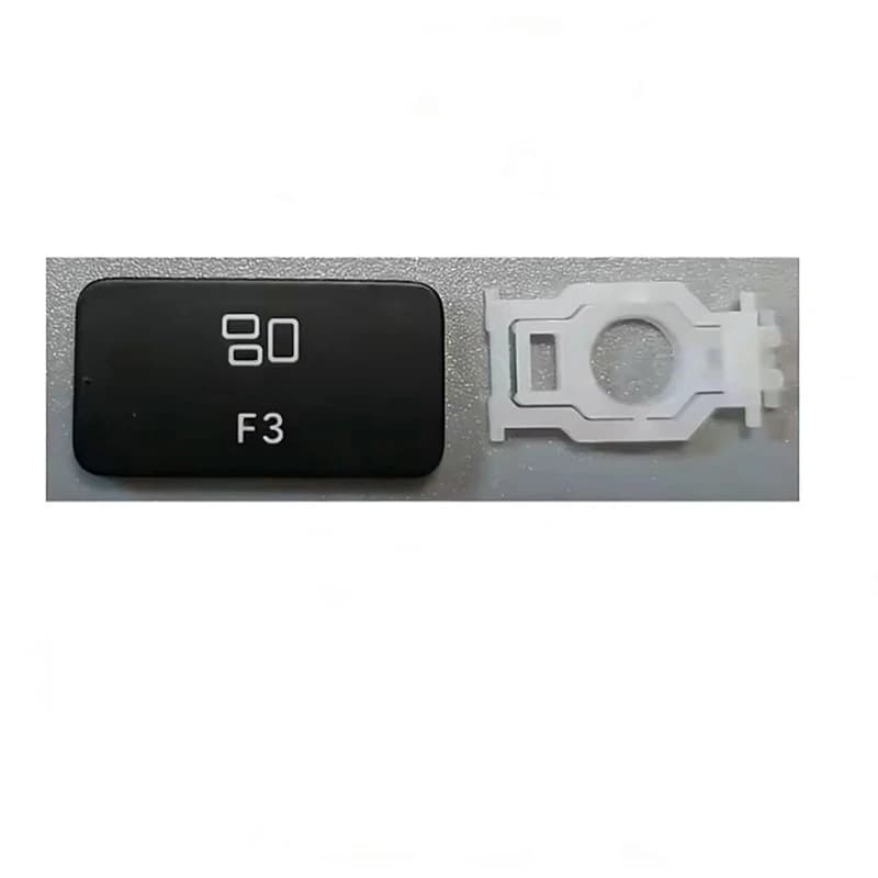 Nouveau capuchon de touche de remplacement F1-F12 ESC et charnière, compatible avec le clavier 13 po