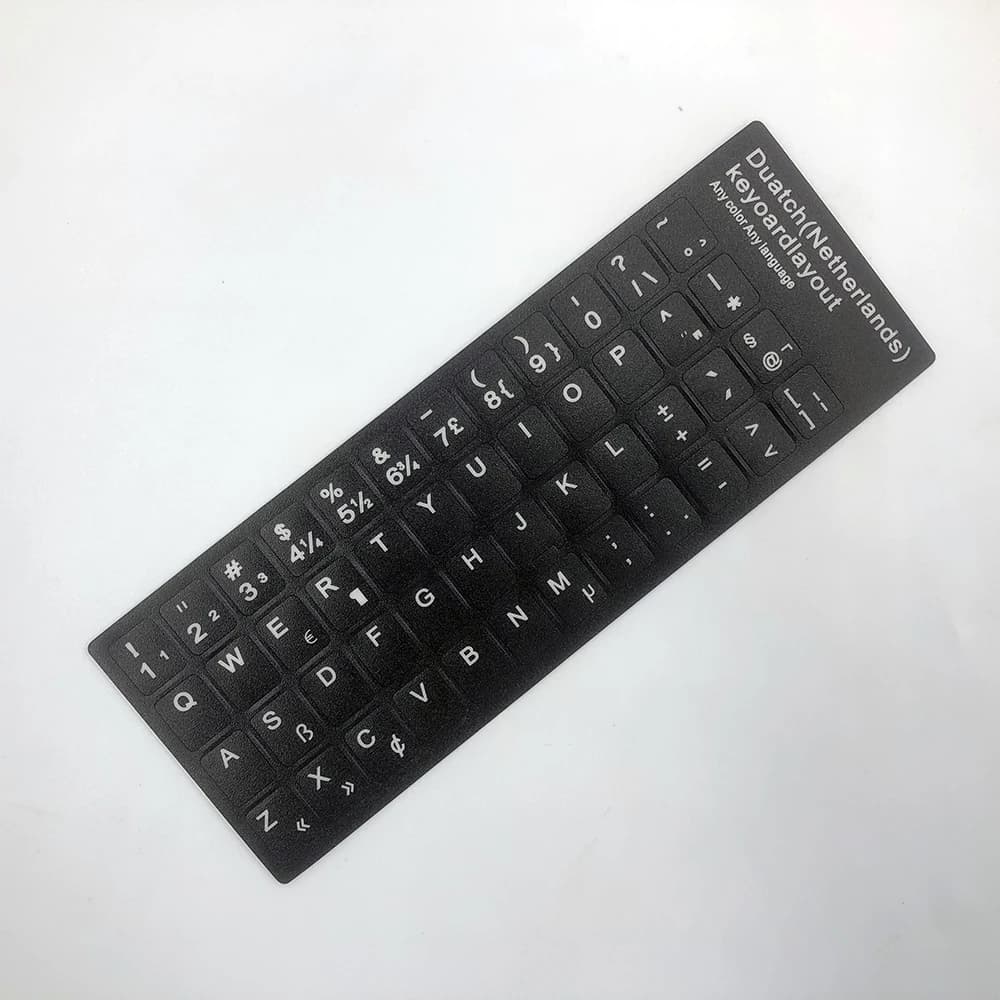 Suédois polonais Farsi néerlandais Italiano Deutsch hongrois turc danois clavier autocollants lettre