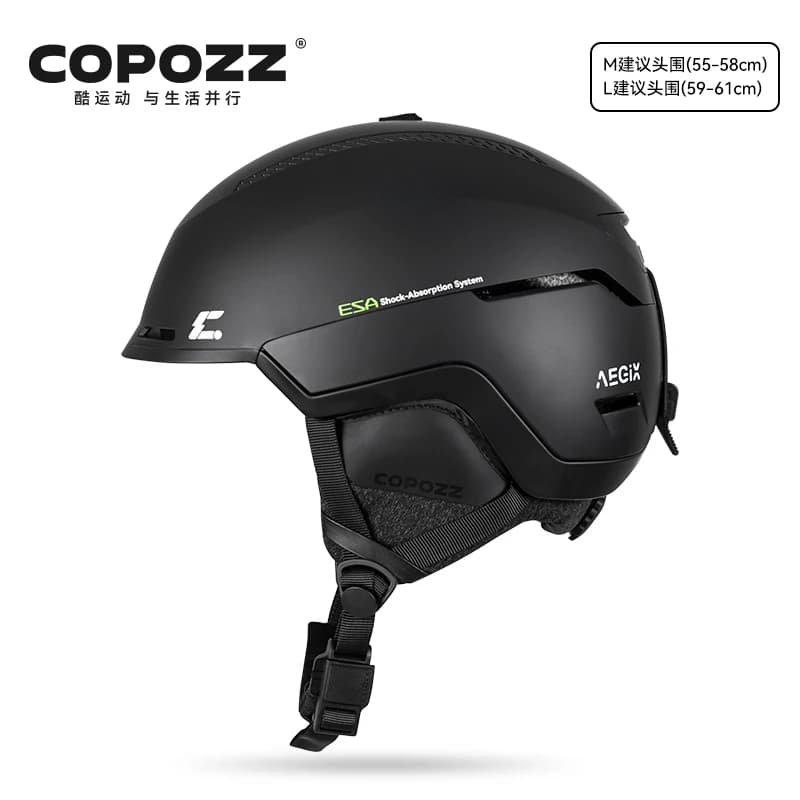 COPOZZ hiver adulte casque de Ski en plein air Anti-impact REECCO positionnement système de sauvetag