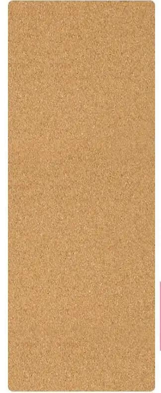 Tapis de yoga en liège et caoutchouc naturel, antidérapant, absorbant la transpiration, pour fitness
