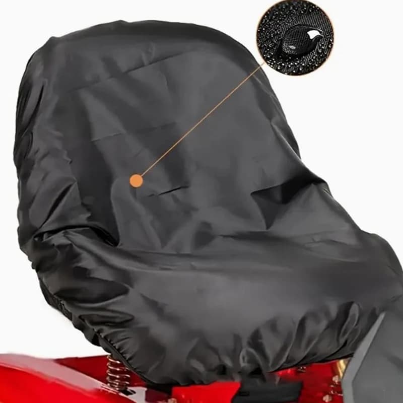 Housse de siège de tracteur imperméable pour tondeuse à gazon - Accessoires de protection pour tract
