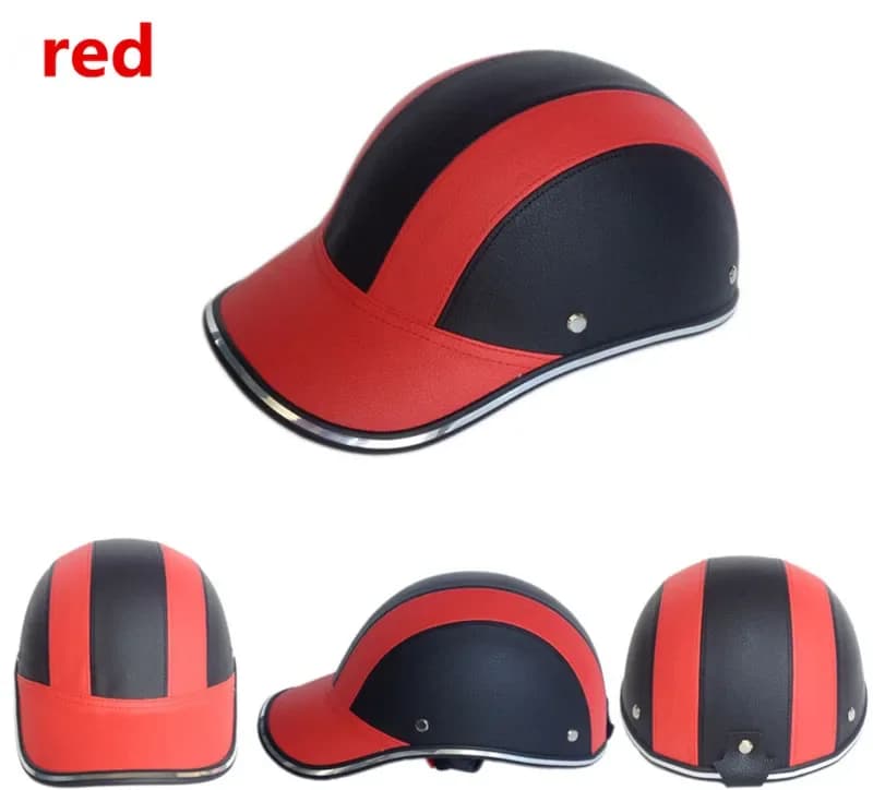 Casque de sécurité ESCAM, casque de moto, demi-casque d'été, casque de protection pour homme et femm