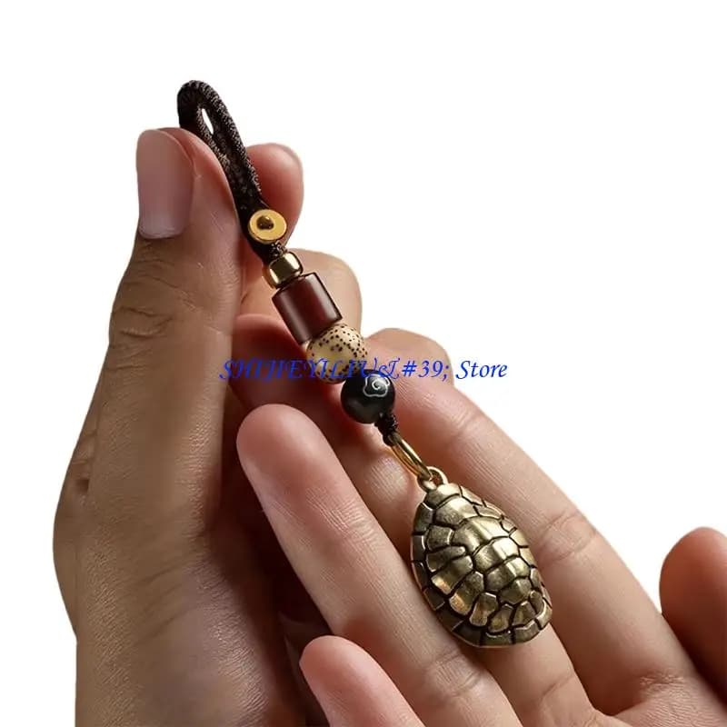 E21F – cloche symbole Om fabriquée à main, accessoire corde en bois naturel, artefact culturel