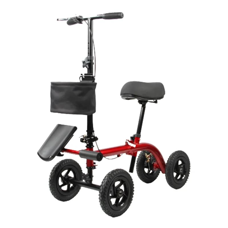 Déambulateur médical portable manuel pour personnes handicapées et personnes âgées, pour l'extérieur
