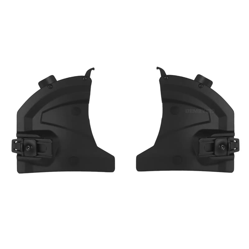 Kit de casques tactiques entièrement couvrants pour la chasse, l'airsoft et l'entraînement, casque e