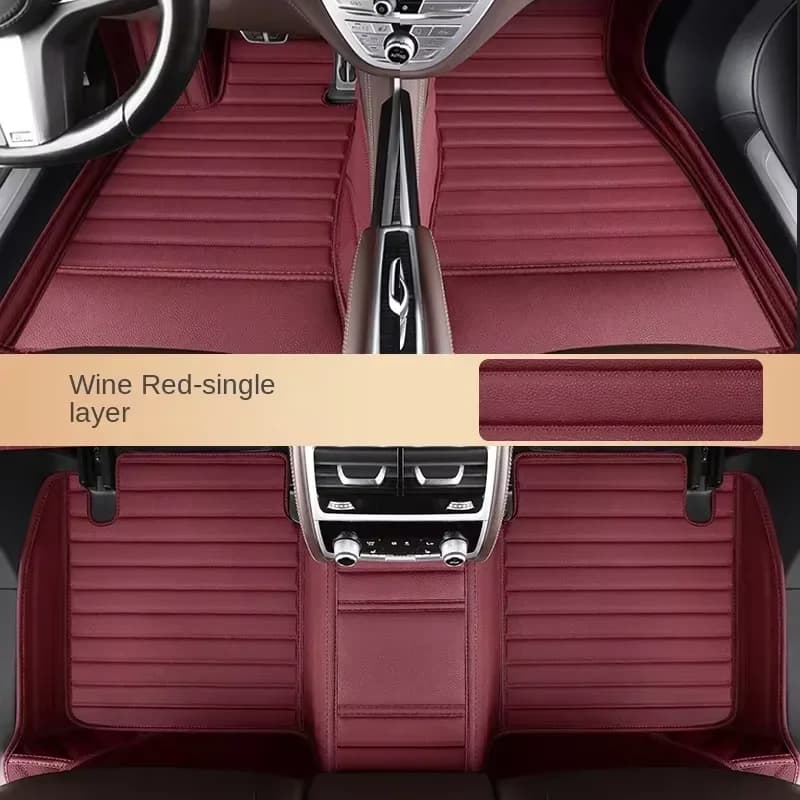 Tapis de sol de voiture adaptés à Renault Scenic 2 2004~2006, antidérapants et résistants à l'usure,