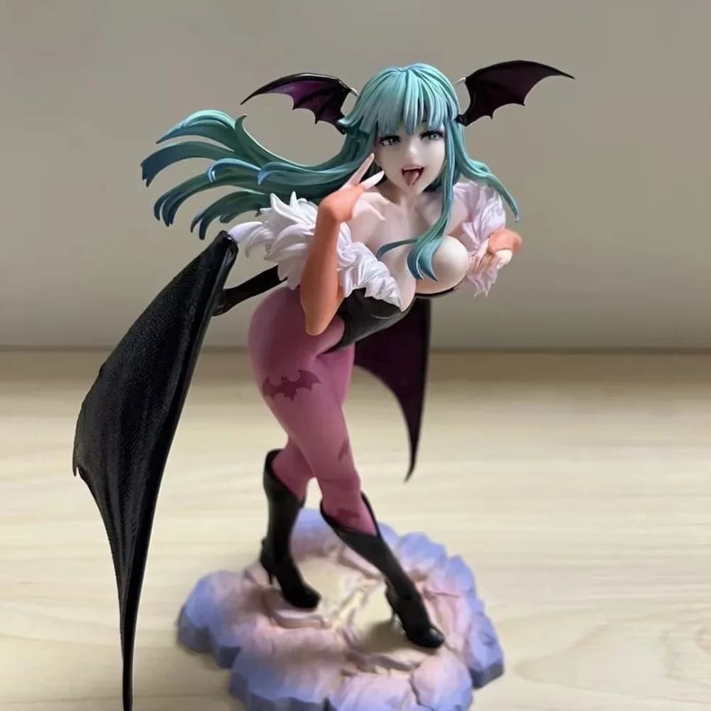 Figurine d'anime Vampire Morrigan Aensland de 8,66 pouces/22 cm, figurines d'action en PVC, modèle d