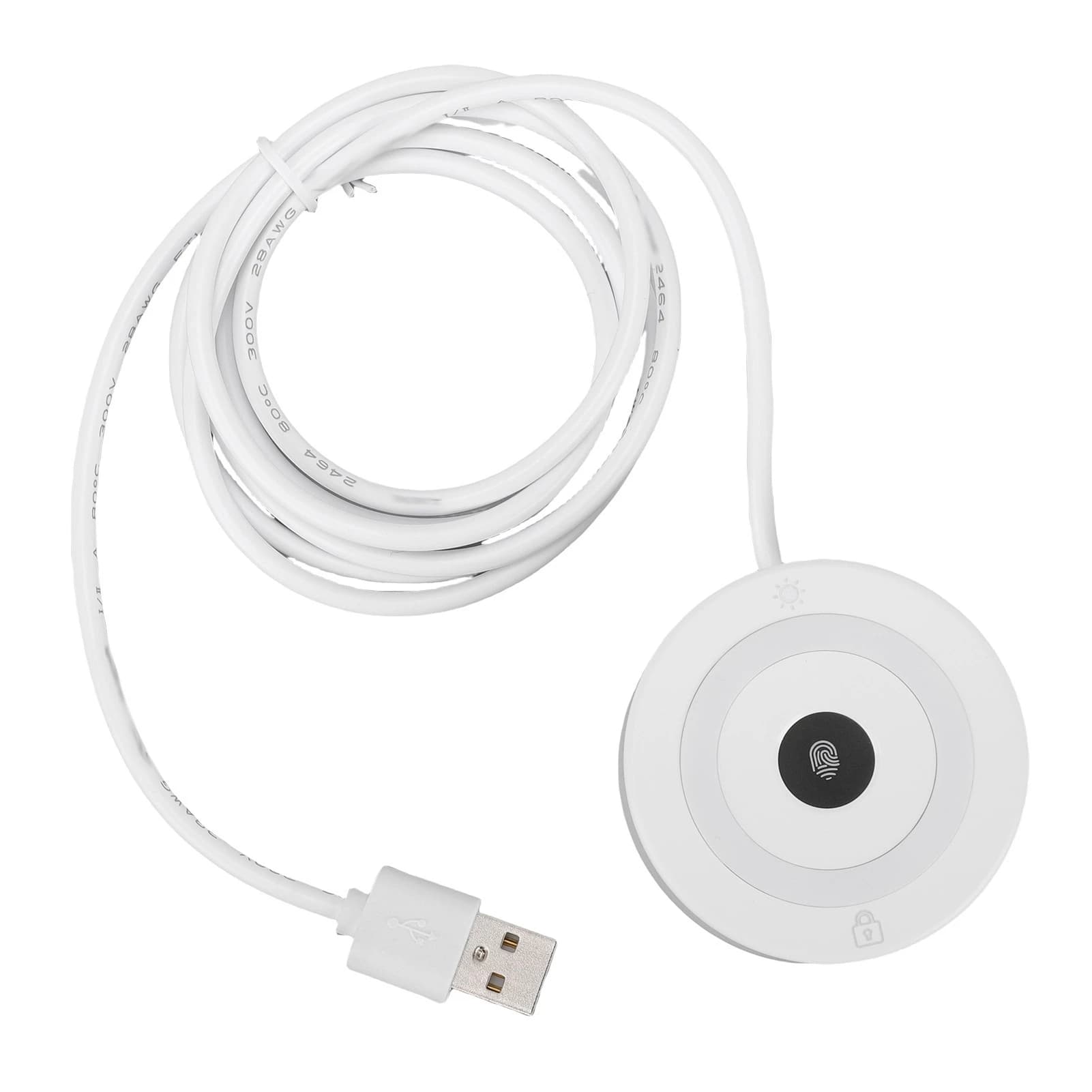 Lecteur d'empreintes digitales USB compatible avec Windows 10 11 PC portable, connexion sans mot de