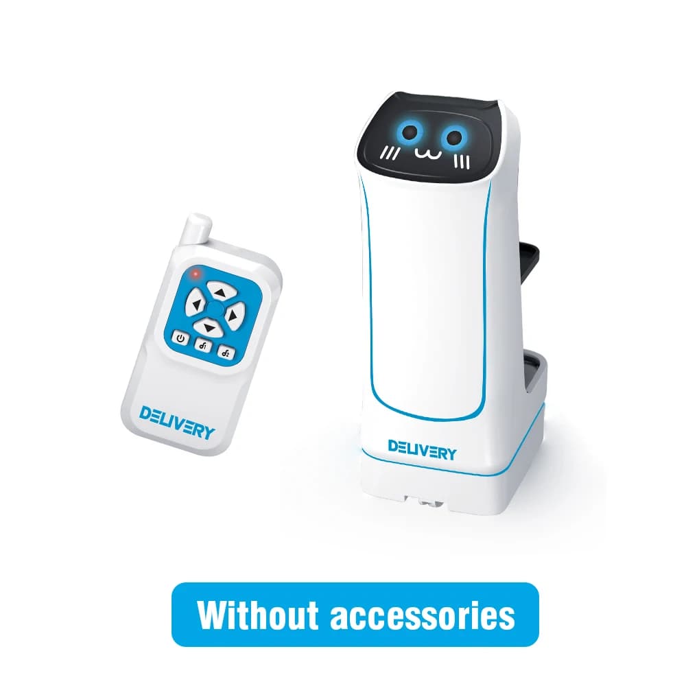 Robots de livraison de nourriture électriques, voitures télécommandées originales, jouets pour le tr