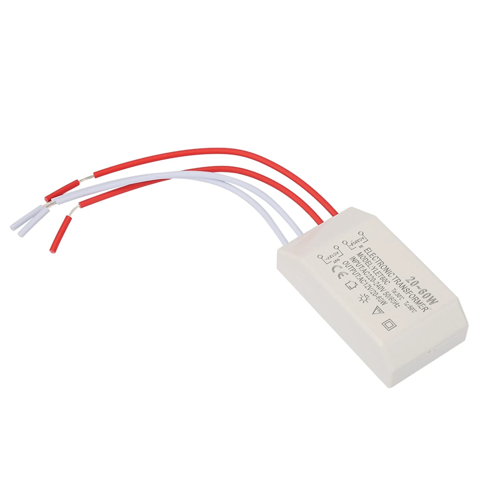 Convertisseur de tension avec alimentation intelligente, pilote électronique, 220V à AC 12V, 20-60W,