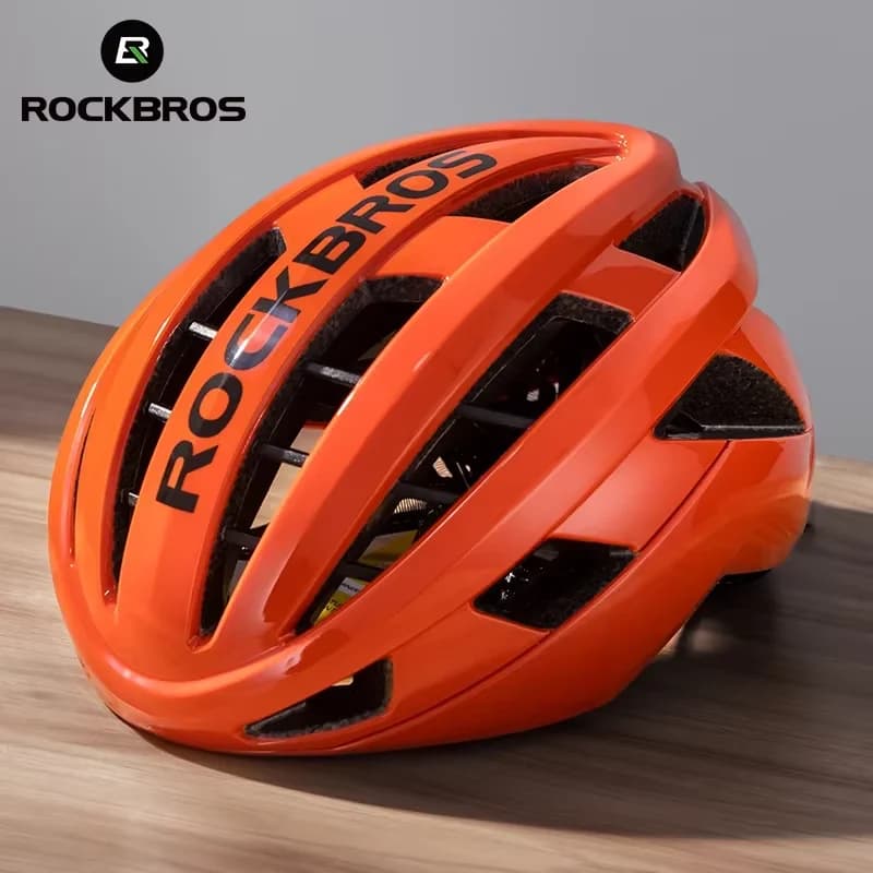 ROCKBROS casque de vélo adultes vtt casque de vélo de route respirant intergralement moulé tête sécu