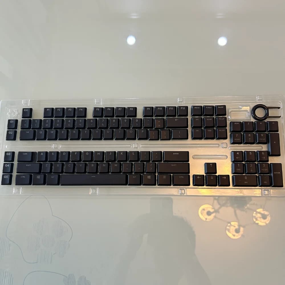 Capuchons de touches de remplacement ABS de qualité originale, pour clavier mécanique à profil bas r