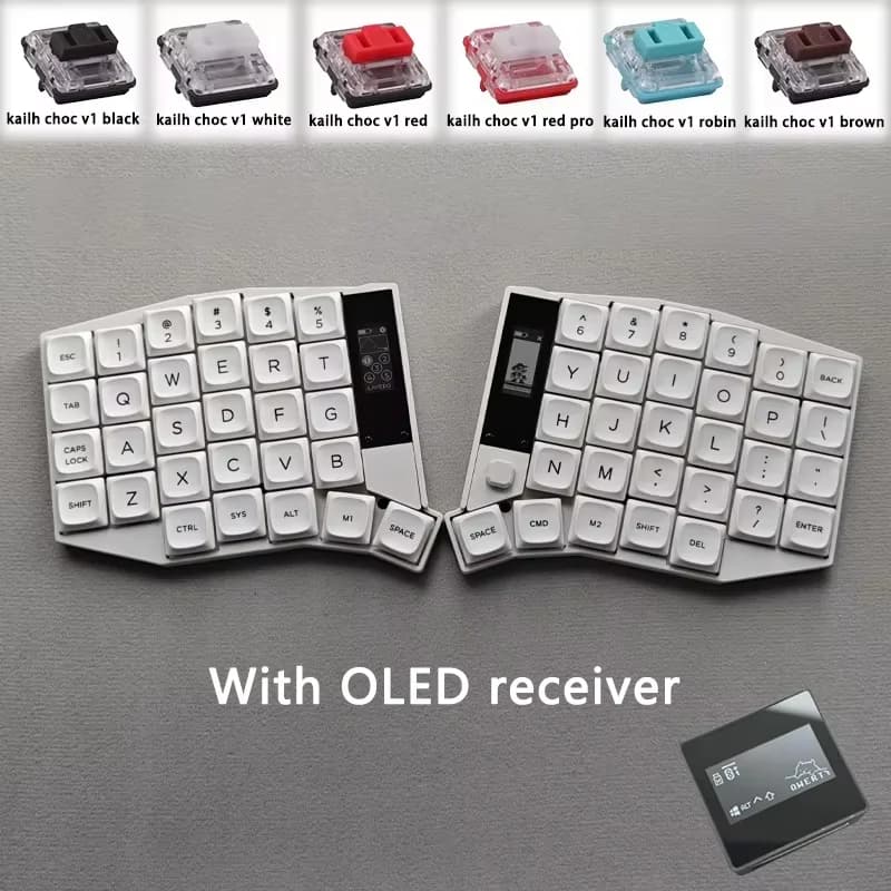 Clavier séparé Sofle, trois modes, kit de clavier séparé Choc V1, personnalisation, hotswap, interru