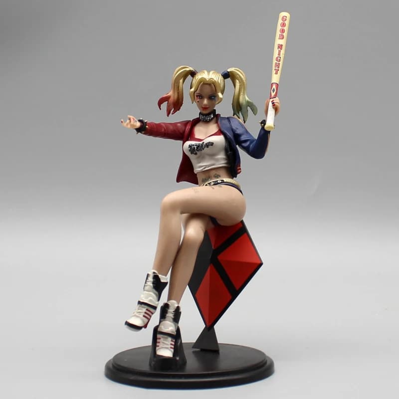 Figurine d'action Harley Quinn de l'escouade suicide de 11cm, Harleen, Collection de voitures de Pol