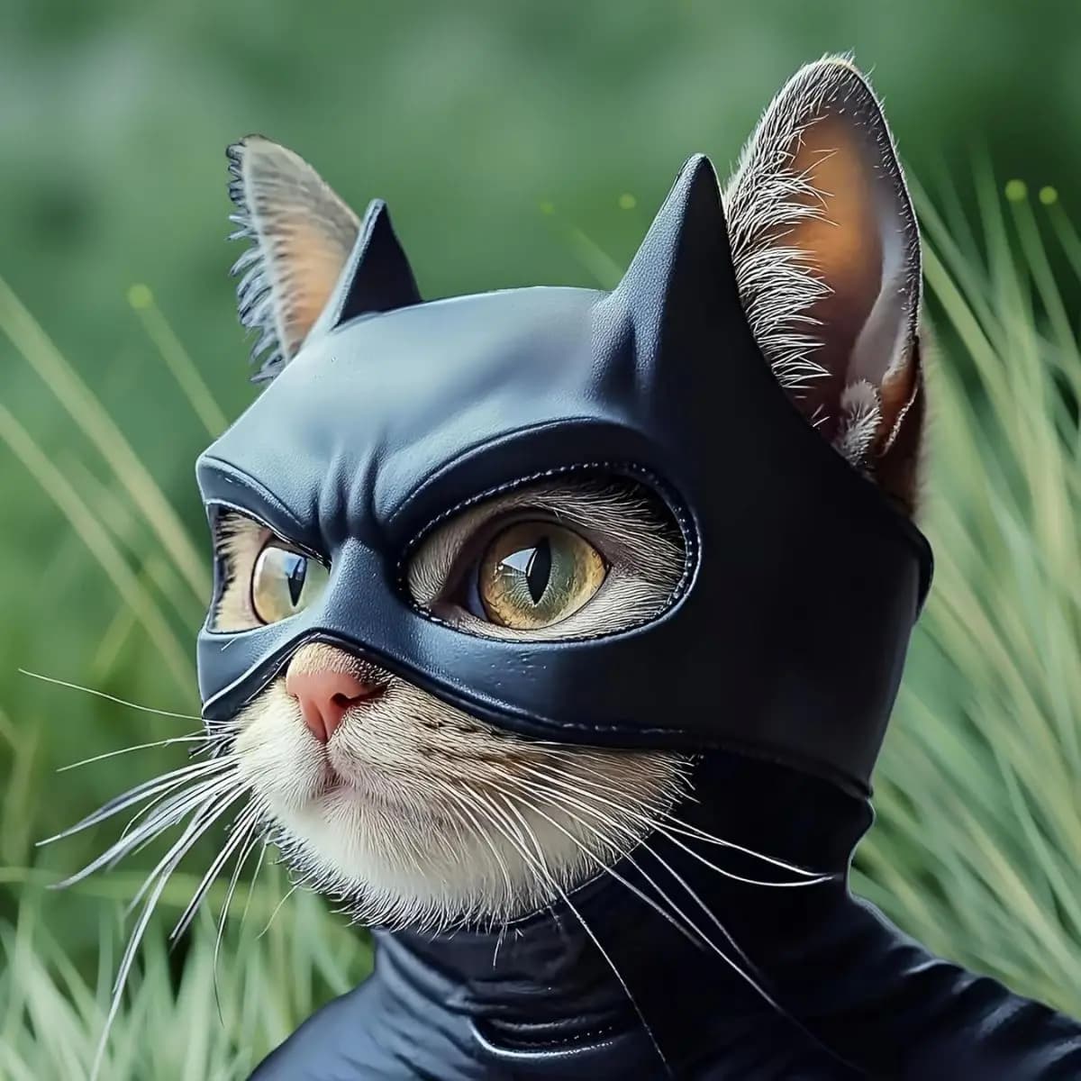 Masque de chauve-souris pour chat, accessoire de déguisement félin ajusté, fantaisie et adorable