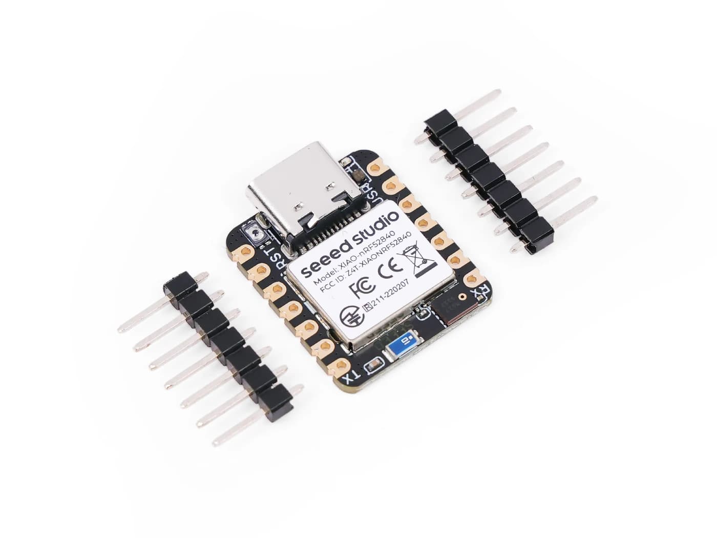Carte de développement Seeed Studio XIAO nRF52840 Sense TinyML/TensorFlow Lite - IMU / Microphone -