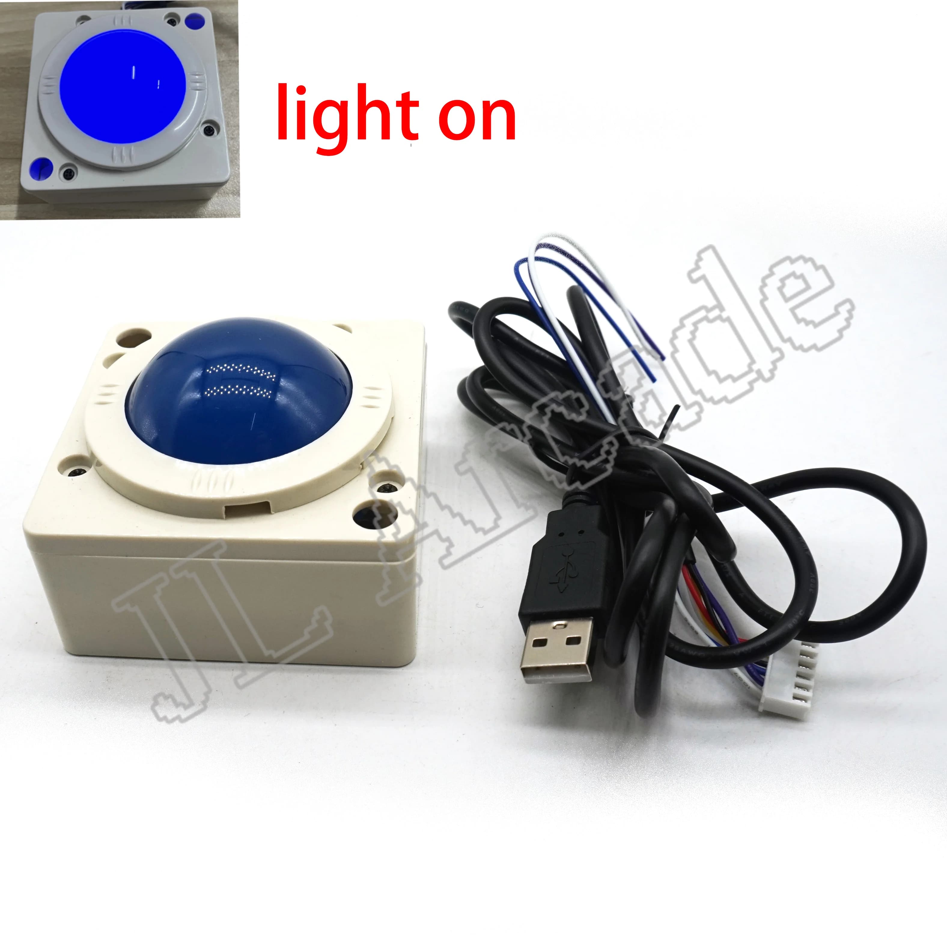 Arcade Trackball Mouse Design pour PC et Jamma classique, 2 pouces, 4.5cm de diamètre, 60 en 1 ou 41