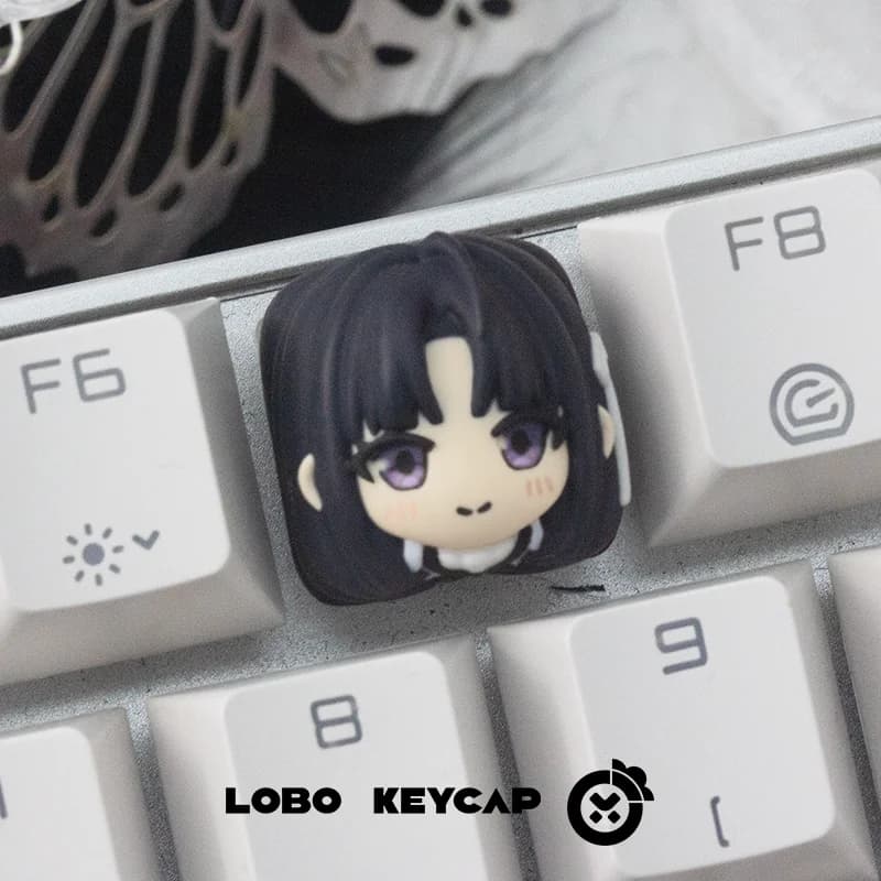 GIRLS BAND CRY Ebizuka Tomo Kawaragi Momoka Keycaps Anime personnage marchandise clavier accessoire