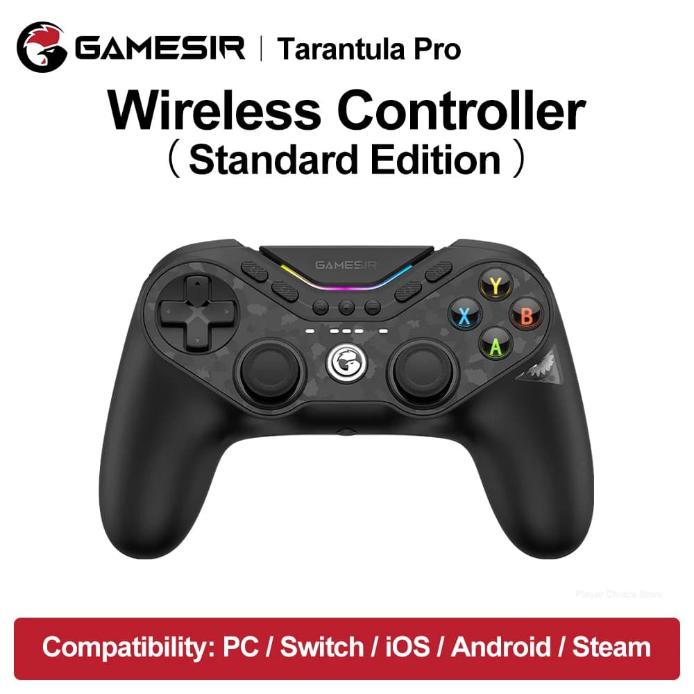 Manette de jeu GameSir Tarantula Pro pour PC, Nintendo Switch 2, Android, iOS, avec joysticks TMR Ha