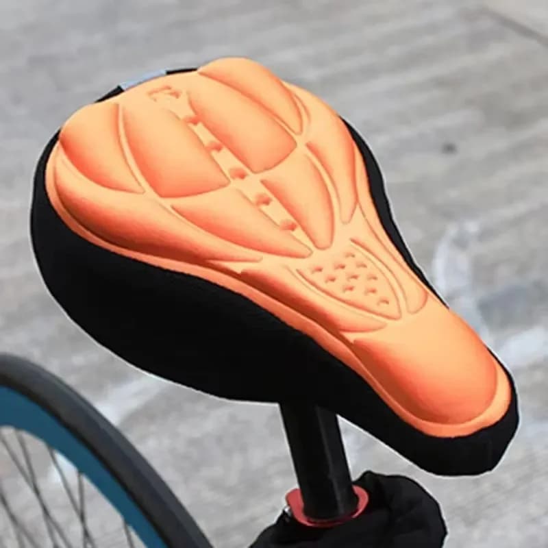 Housse souple pour selle de vélo, coussin de siège en mousse respirante et confortable, accessoires